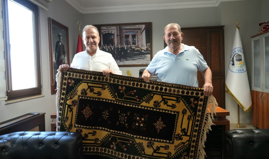 Başkan Seçer’den Milas Belediye Başkanı Topuz’a Ziyaret SÜMEYYENUR ALP – TEKHA