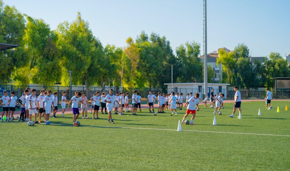 Milas Belediyesi Yaz Futbol Okulu’nda Heyecan Devam Ediyor SÜMEYYENUR ALP – TEKHA