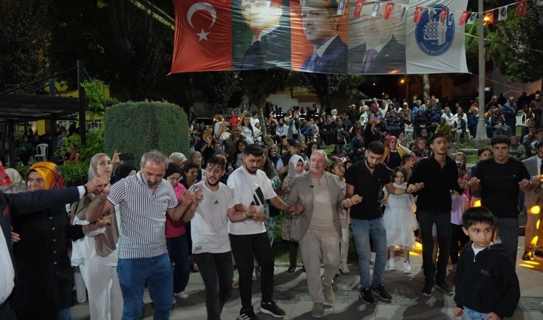 Çorum’da Mahalle Konserleri Rüstem Eren Parkı’nda Başladı SÜMEYYENUR ALP – TEKHA