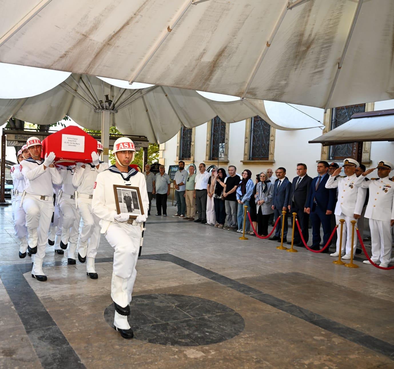 Kıbrıs Gazisi Erkal Ege Son Yolculuğuna Uğurlandı