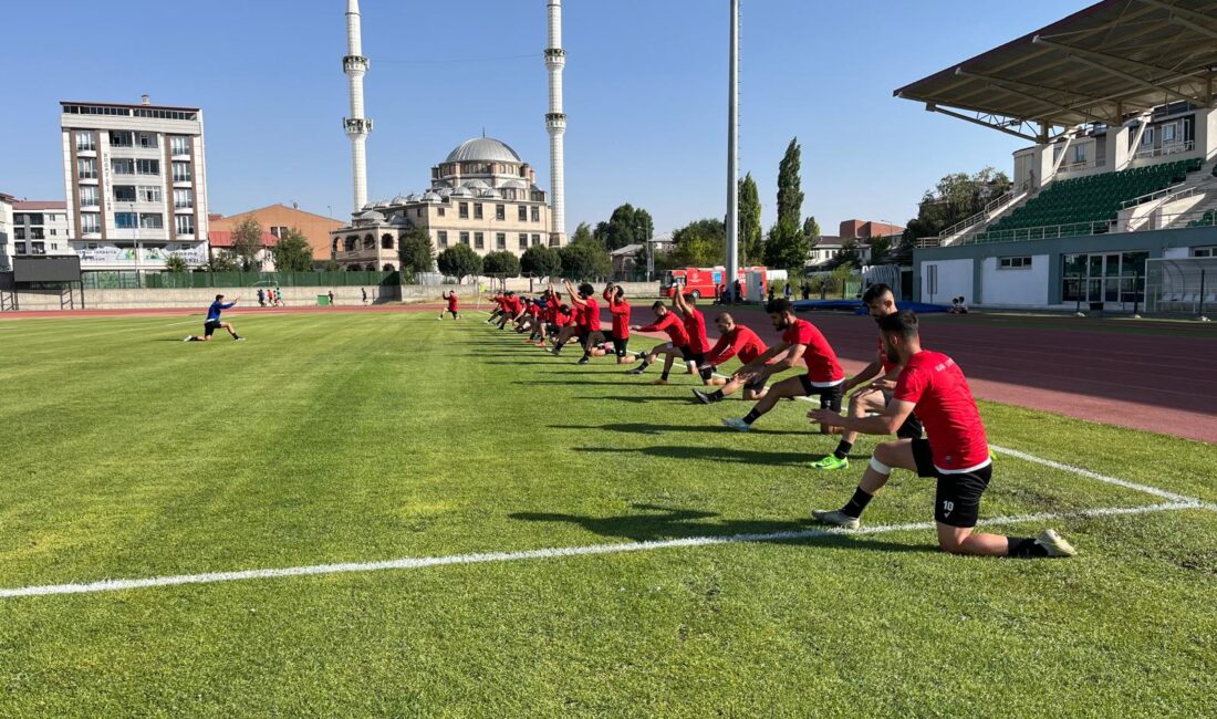 Kars 36 Spor, Anagold 24 Erzincanspor Çalışmalarına Hız Verdi CEM DAŞDELEN- KARS /