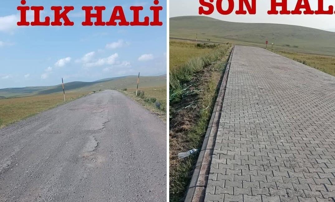 Kars İl Özel İdaresi’nden Küçük Boğatepe Köyüne Altyapı Hizmeti CEM DAŞDELEN- KARS /
