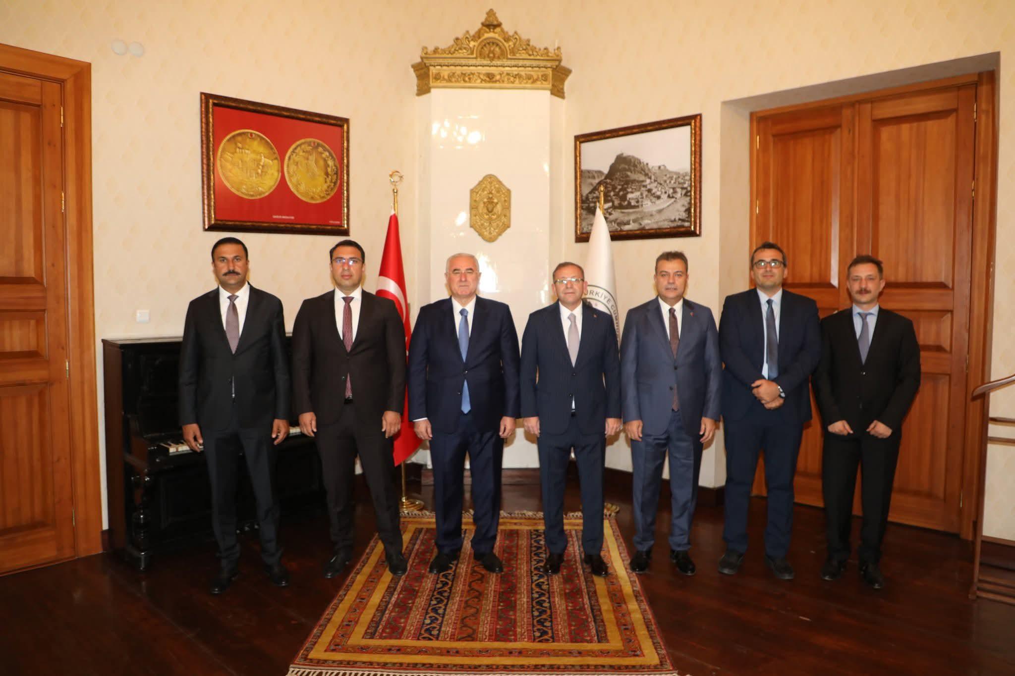 Kamu Başdenetçisi Mehmet Akarca’dan Vali Ziya Polat’a Ziyaret