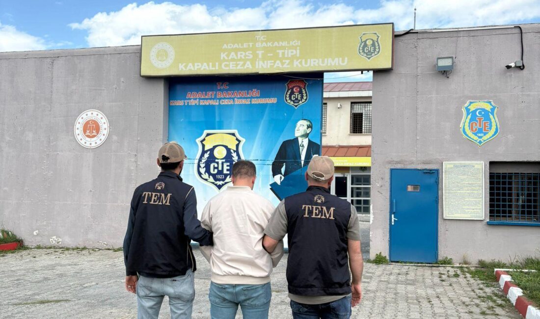 12 yıl 6 Ay Kesinleşmiş Hapis Cezası Bulunan FETÖ Üyesi Eski Asker Kars’ta Yakalandı CEM DAŞDELEN- KARS /
