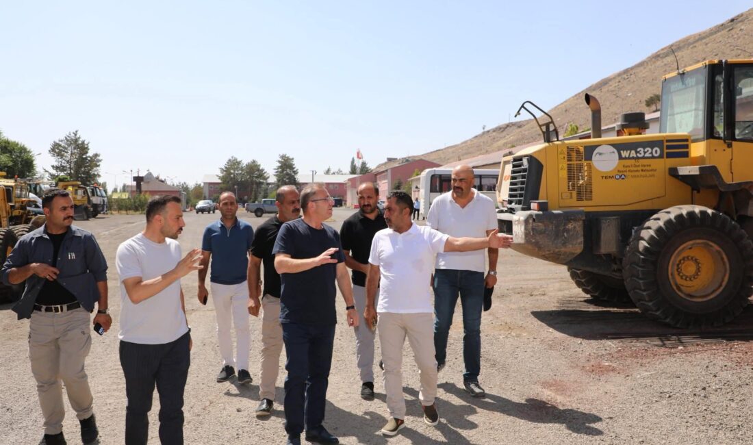 Kars Valisi Ziya Polat’tan İl Özel İdaresi’ne Ziyaret CEM DAŞDELEN- KARS /
