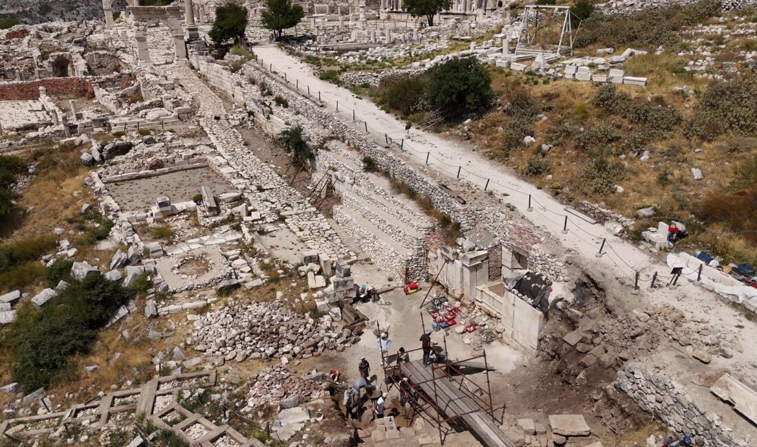 Türkiye’nin Üçüncü Büyük Odeonu Sagalassos’ta Ortaya Çıkıyor SÜMEYYENUR ALP – TEKHA