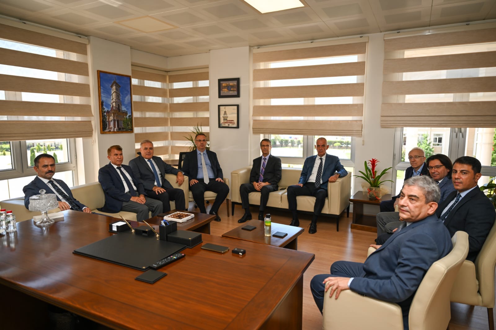 Vali İlhami Aktaş’tan Yeni Vali Yardımcılarına Hayırlı Olsun Ziyareti