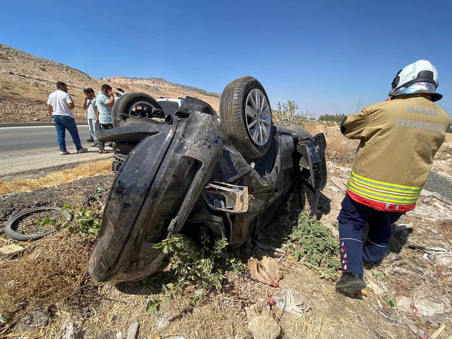Kırıkhan Ilıkpınar’da Yaralı Kurtarıldı