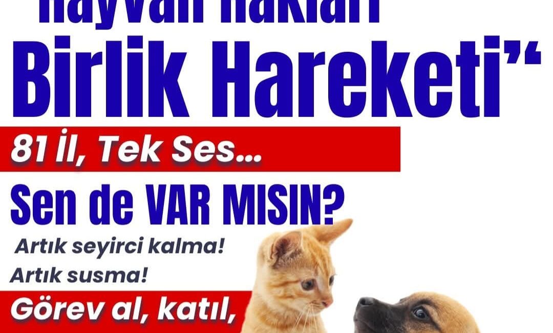 Hayvan Hakları İçin Ulusal Birlik Çağrısı Hüseyin ZORKUN –