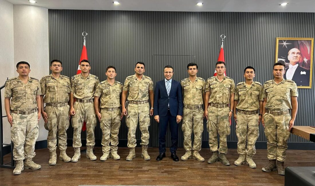 Subay öğrenciler Kaymakam Akpay’ı ziyaret etti Hüseyin ZORKUN – HATAY