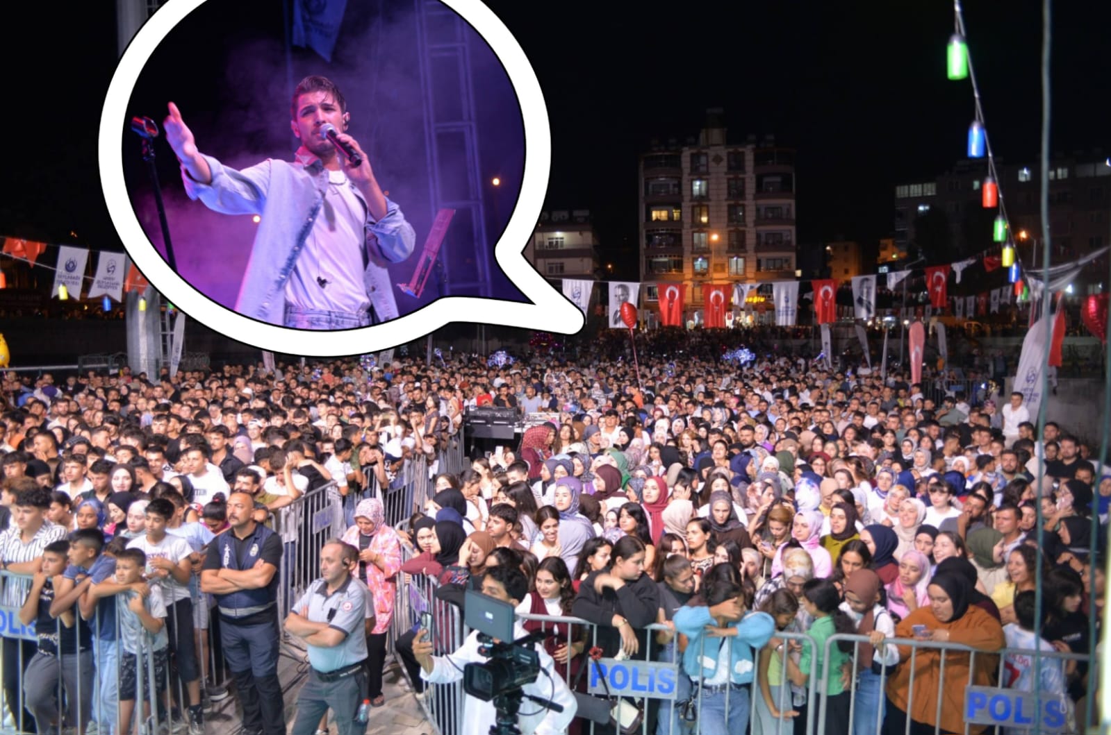 Gençler Taladro ve yerel sanatçılarla coştu