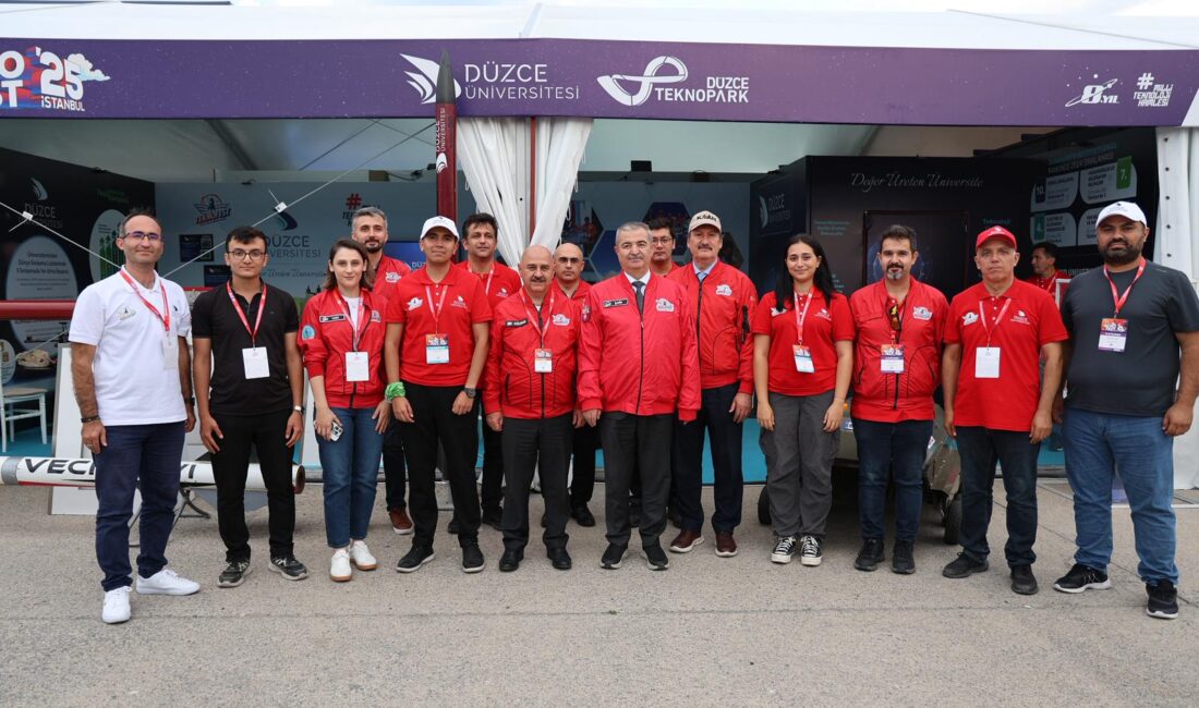 Düzce Üniversitesi TEKNOFEST 2025’te Yerini Aldı SÜMEYYENUR ALP – TEKHA