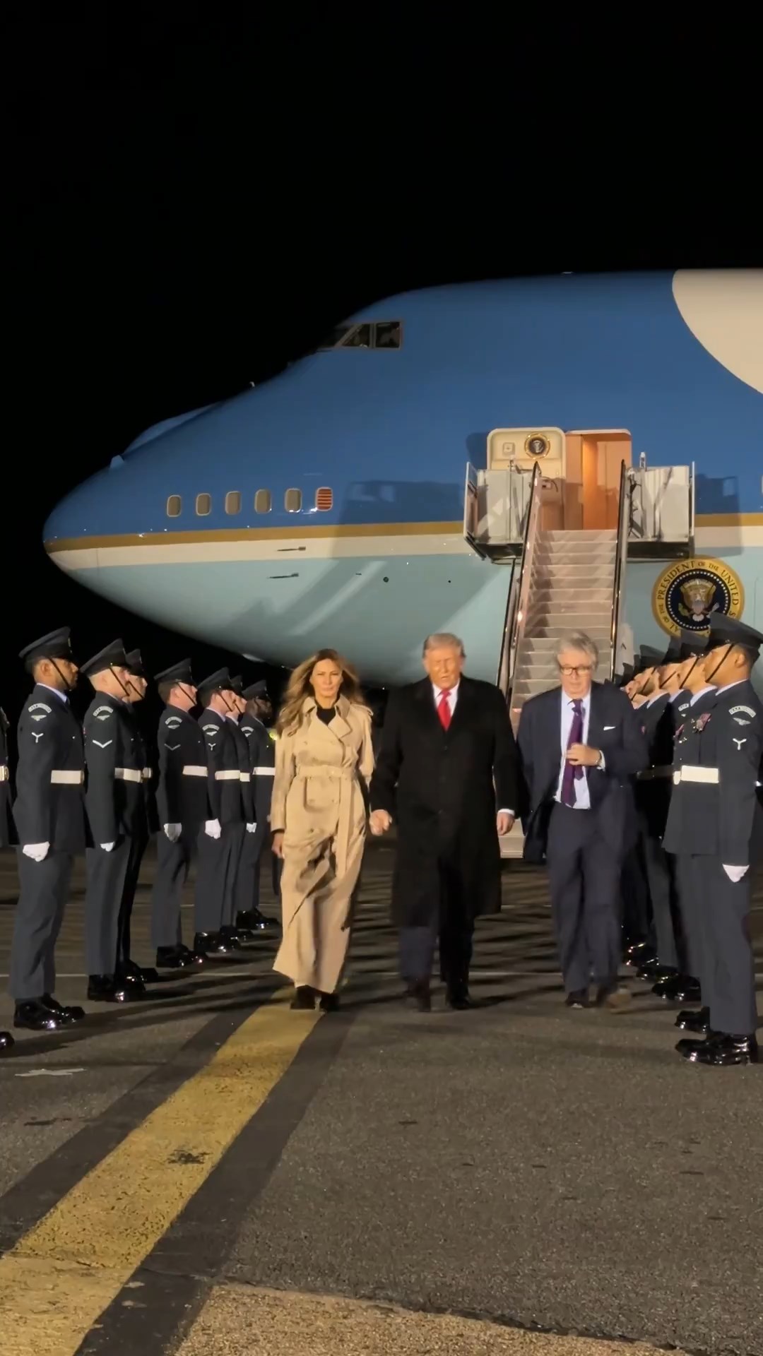 ABD Başkanı Trump İngiltere’de Resmi Ziyarette