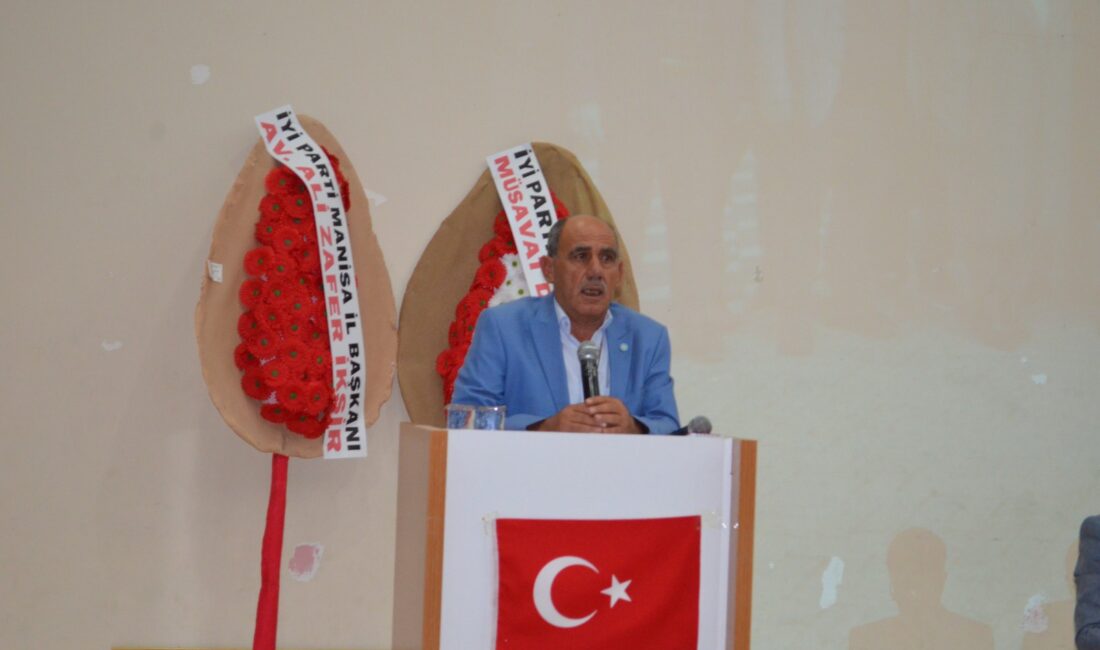 Mani̇sa Köprübaşi İyi̇ Parti̇’de Kazanan Ahmet Korkmaz Oldu ADİL AKA/KÖPRÜBAŞI-MANİSA /TEKHA Manisa’nın