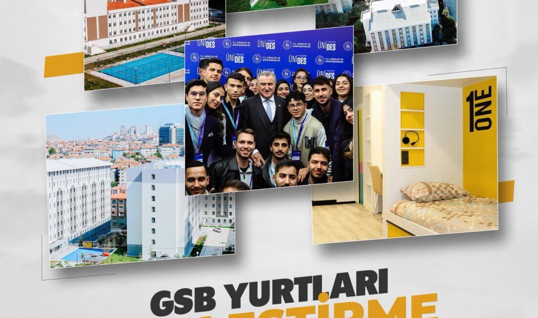 Gençlik ve Spor Bakanı Aşkın Bak, Yurt Yerleştirme Sonuçlarını Duyurdu ANKARA / TEKHA Gençlik