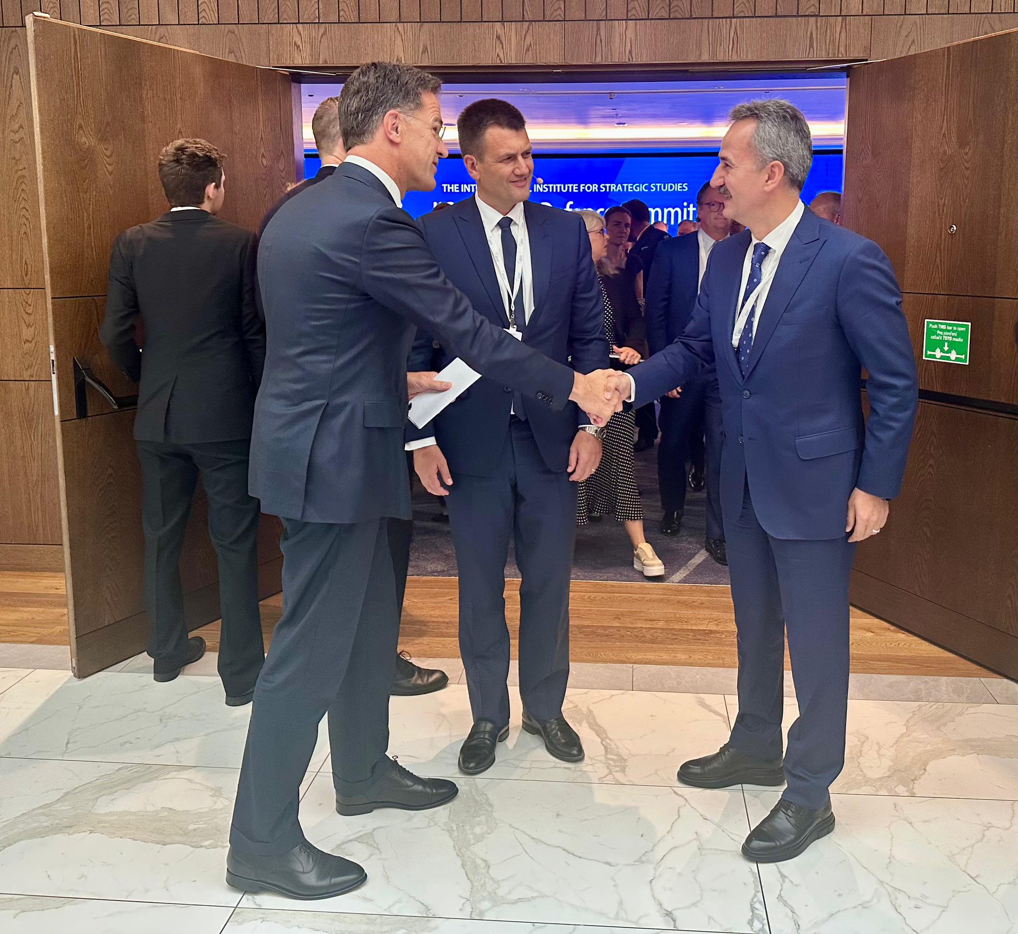 Savunma Sanayii Başkanı Haluk Görgün, NATO Genel Sekreteri Mark Rutte ile Görüştü