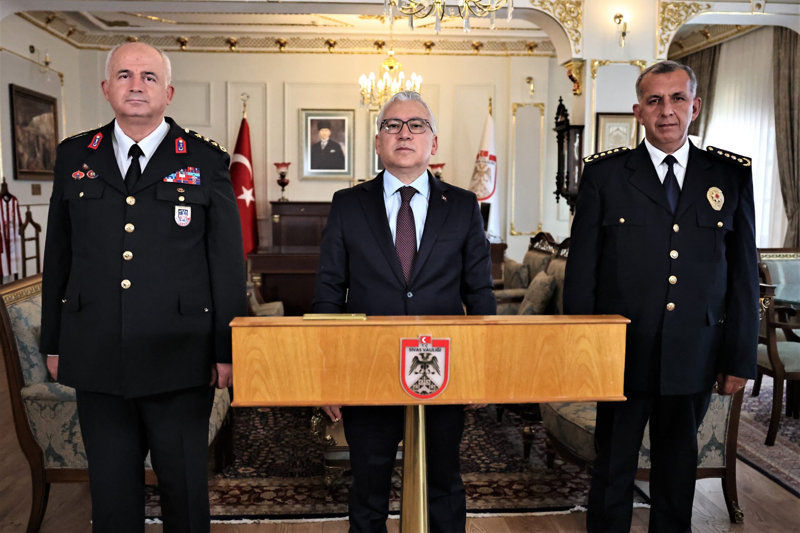 Sivas’ta Güvenlik Toplantısı: Asayiş Olaylarında Yüzde 14 Azalma