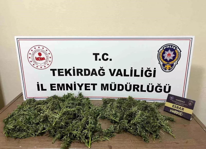 Çorlu’da Uyuşturucu Operasyonu: 2 Kilo Madde Ele Geçti : 2 Tutuklama