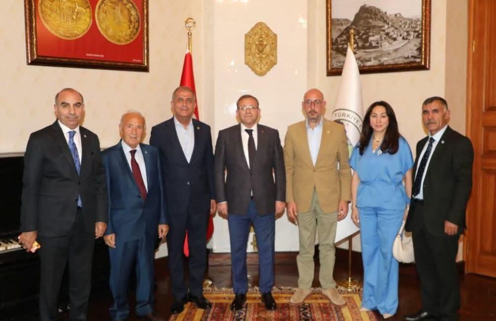 İYİ Parti Heyetinden Kars Valisi Ziya Polat’a Ziyaret CEM DAŞDELEN- KARS /