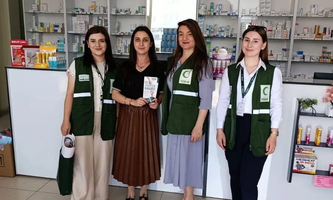 Selim’de Yeşilay’dan Eczanelere Ziyaret: Bağımsızlık Seferberliği Kapsamında Bilgilendirme CEM DAŞDELEN- KARS /