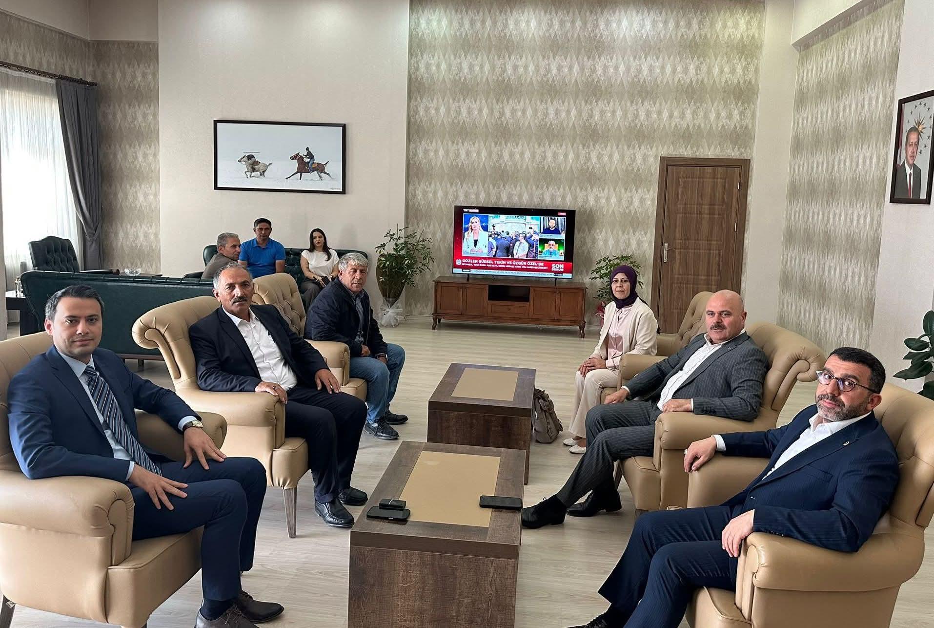 Milletvekili Adem Çalkın’dan Selim Kaymakamlığına Ziyaret