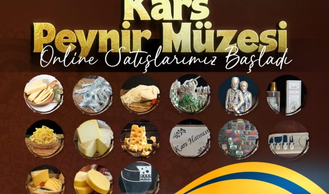 Kars Peynir Müzesi Online Satışlarına Başladı CEM DAŞDELEN- KARS /