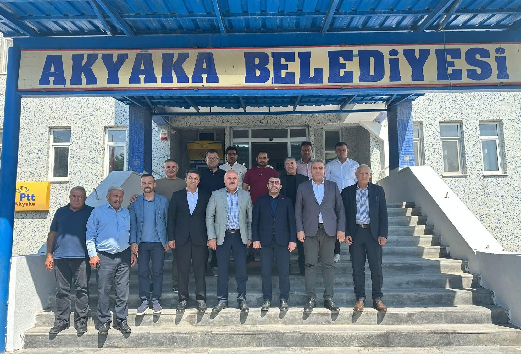 AK Parti Kars Milletvekili Adem Çalkın, Akyaka Belediyesi’ni Ziyaret Etti