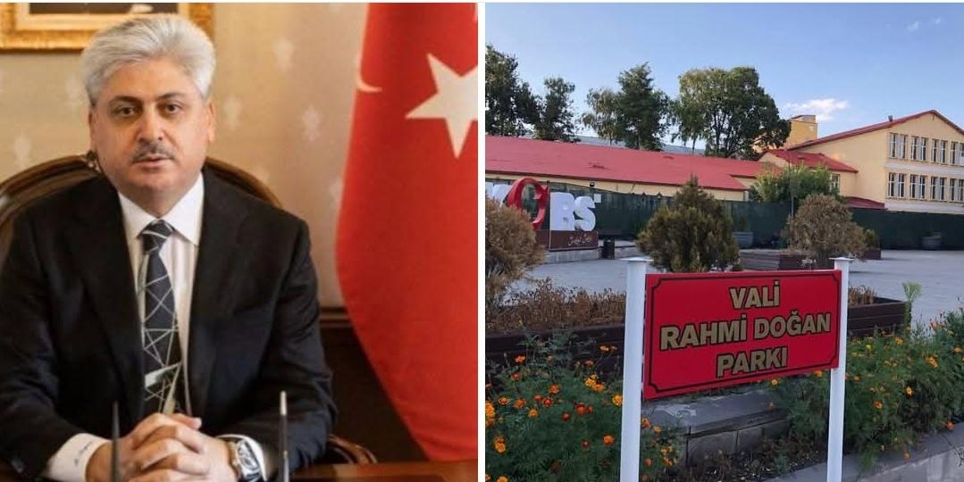 Sakarya Valisi Rahmi Doğan’ın İsmi Kars’ta Parka Verildi