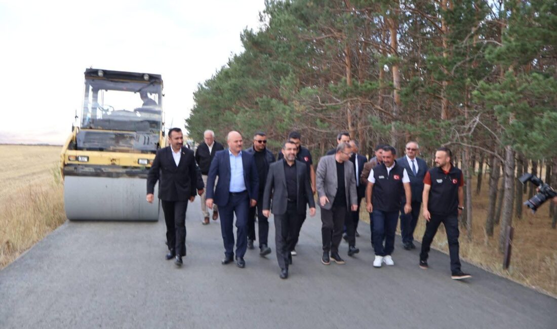 Kars’ta Köy Yolları Modernleşiyor CEM DAŞDELEN- KARS /