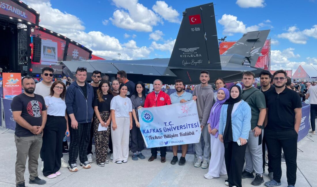 Kars Kafkas Üniversitesi, Teknofest 2025’e Katıldı CEM DAŞDELEN- KARS /