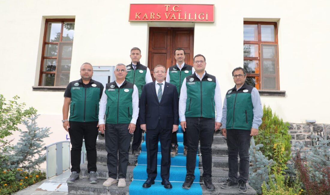 Kars Valisi Ziya Polat, DSİ Heyetini Kabul Etti CEM DAŞDELEN- KARS /