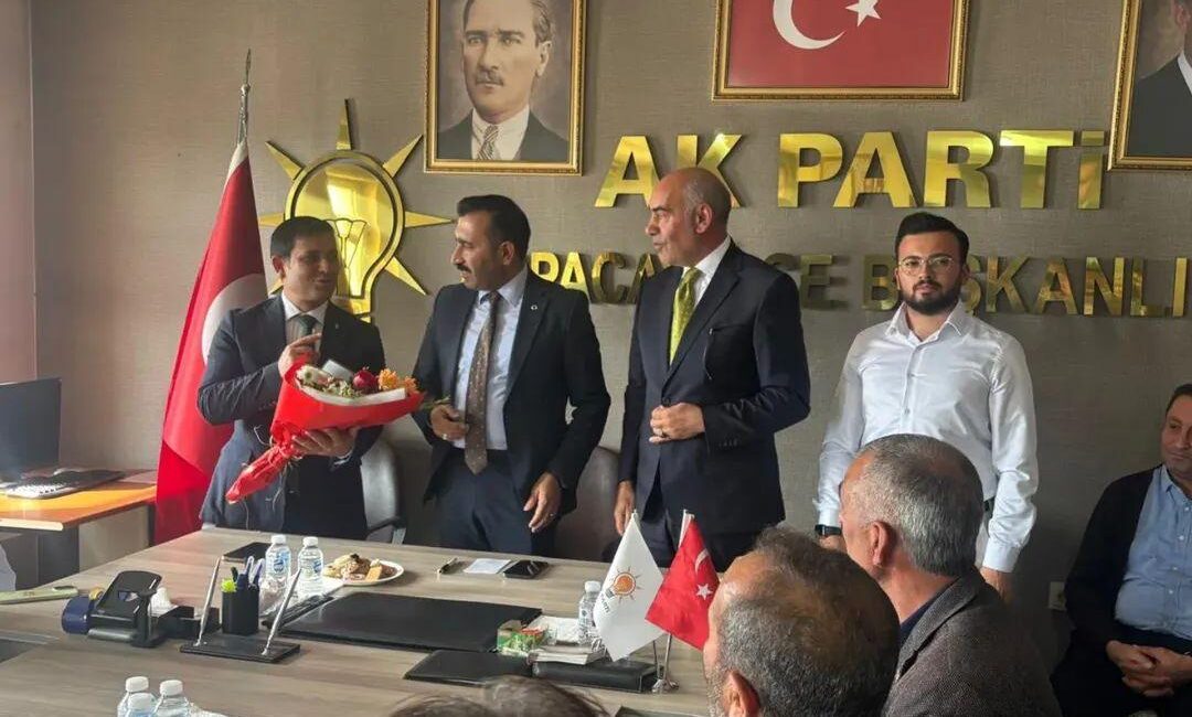 AK Parti Arpaçay İlçe Başkanlığı’nda Devir Teslim Töreni Gerçekleşti CEM DAŞDELEN- KARS /