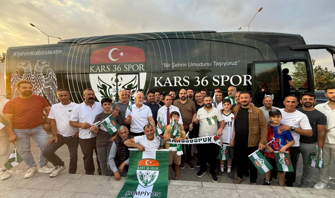 Kars36 Spor Yeni Otobüsü, Yeni Yönetimi Ve Taraftarıyla Tek Yumruk Oldu CEM DAŞDELEN- KARS /