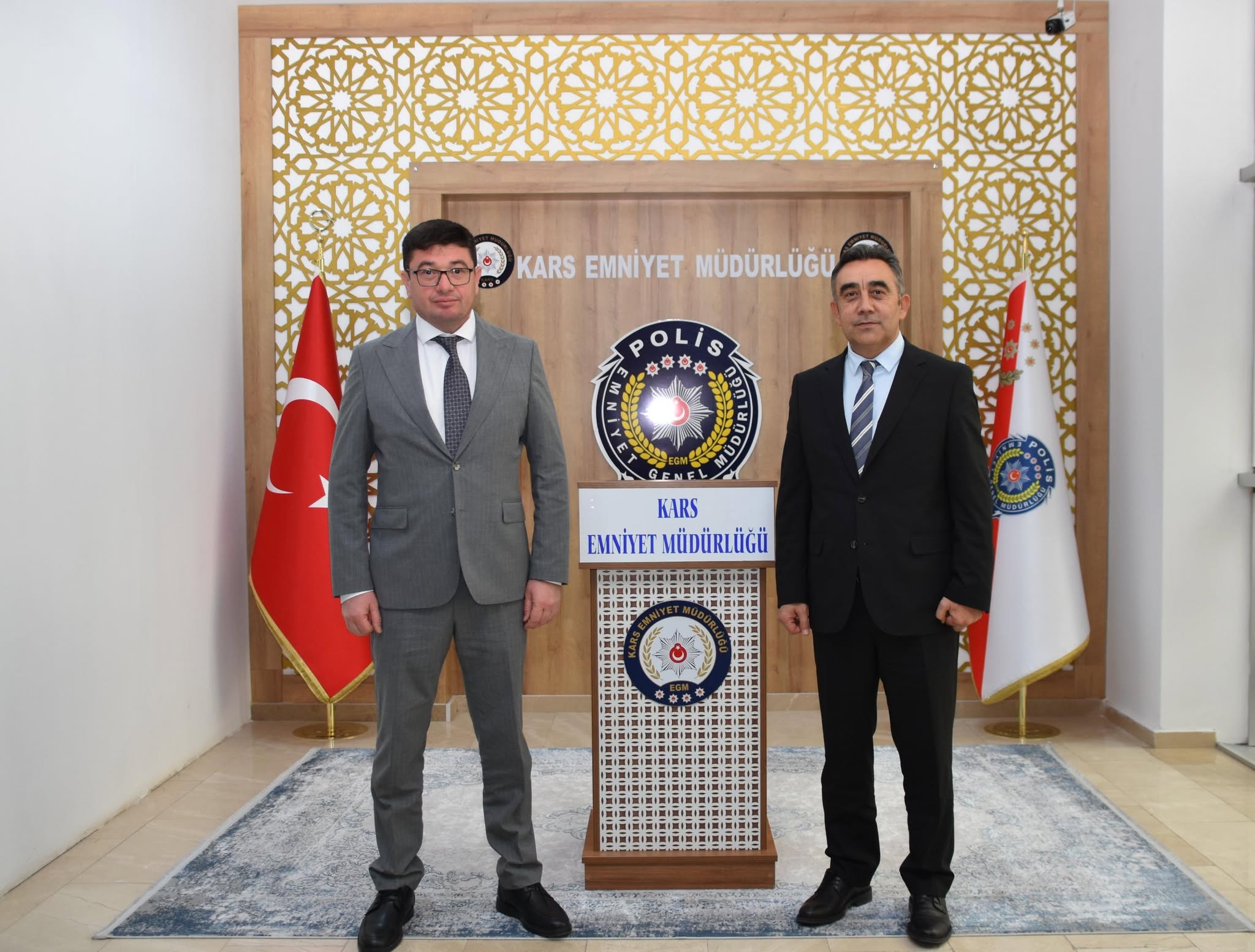 Azerbaycan Kars Başkonsolosu’ndan Emniyet Müdürü Tombul’a Ziyaret