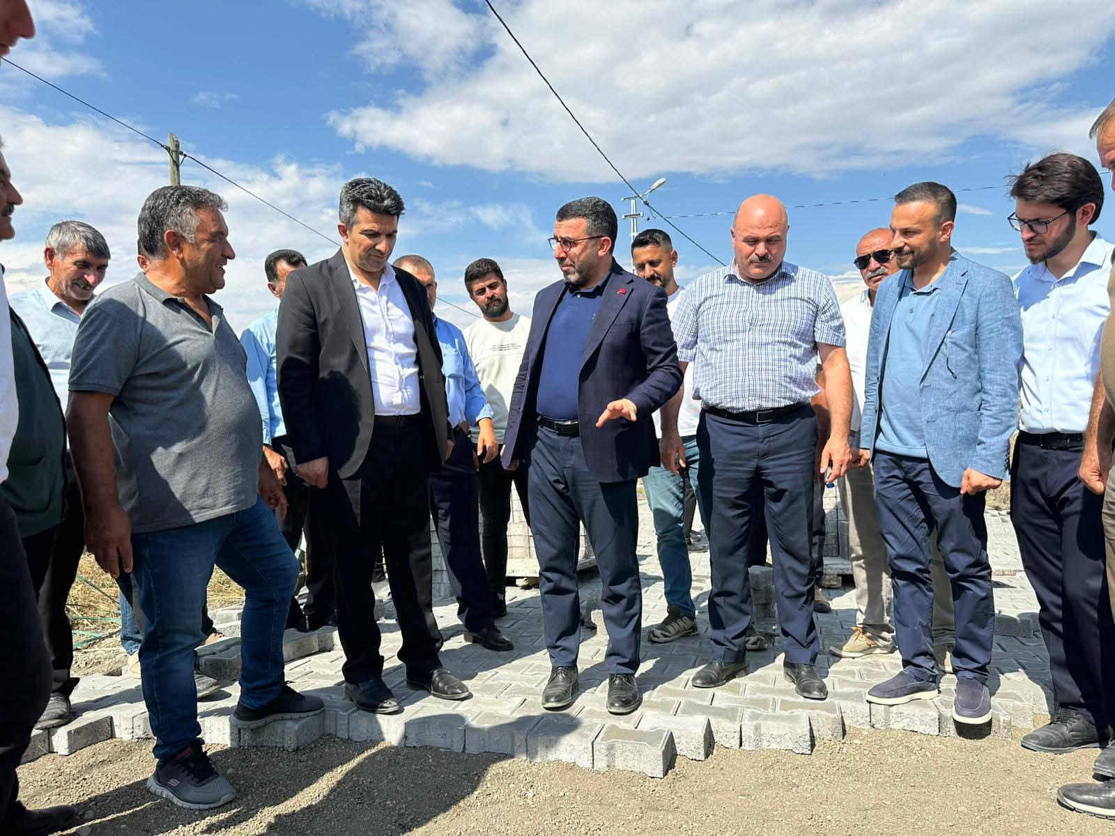 AK Parti Kars Milletvekili Adem Çalkın, KÖYDES Çalışmalarını İnceledi