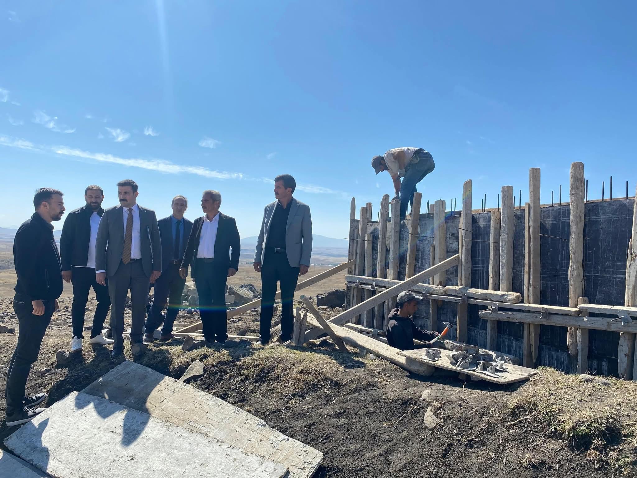 Arpaçay Kaymakamı Akköz, Köylerde Yürütülen Hizmetleri Yerinde İnceledi