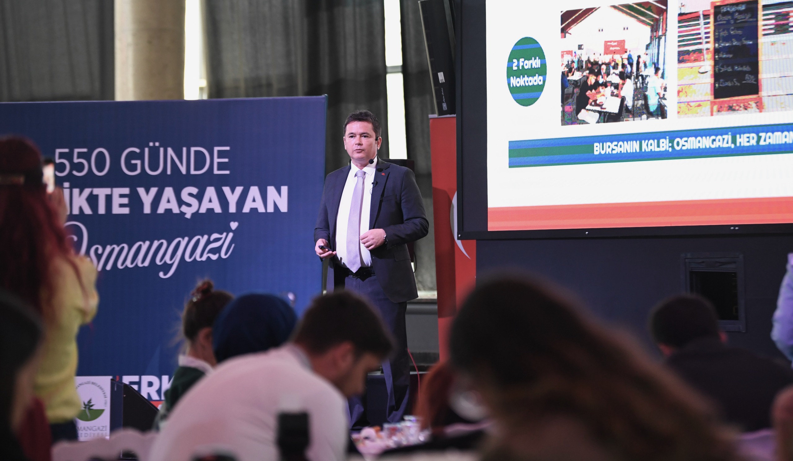 Başkan Erkan Aydın: “550 Günde Birlikte Yaşayan Osmangazi”