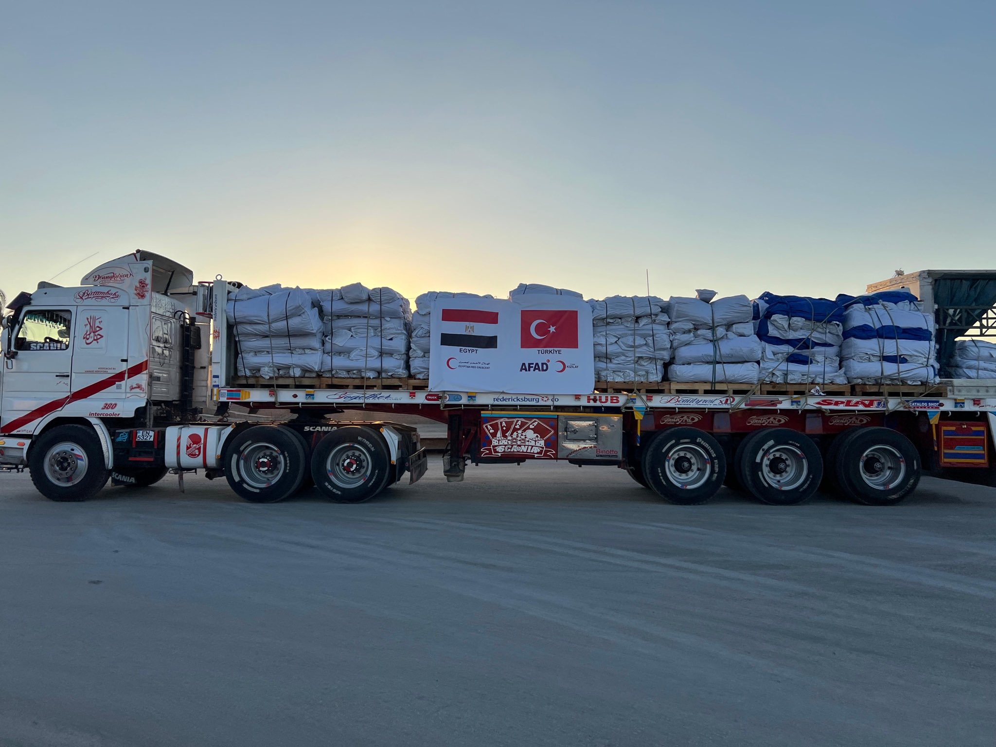 AFAD: Gazze’ye İnsani Yardım Faaliyetleri Hız Kazandı