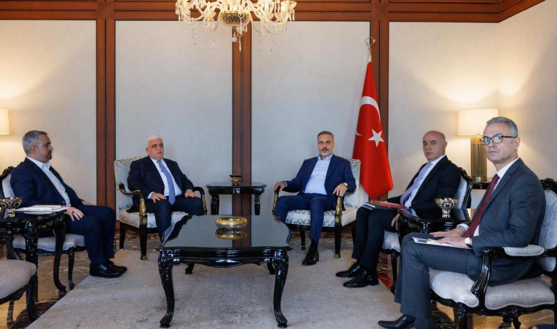 Bakan Hakan Fidan, Haşdi Şabi Komisyonu Başkanı Falih El-Feyyad İle Görüştü ANKARA / TEKHA Dışişleri