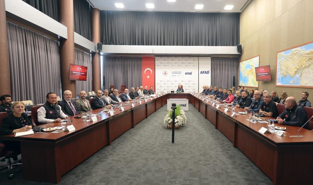 AFAD’da Deprem Bilim Kurulu Toplantısı Gerçekleştirildi ANKARA / TEKHA