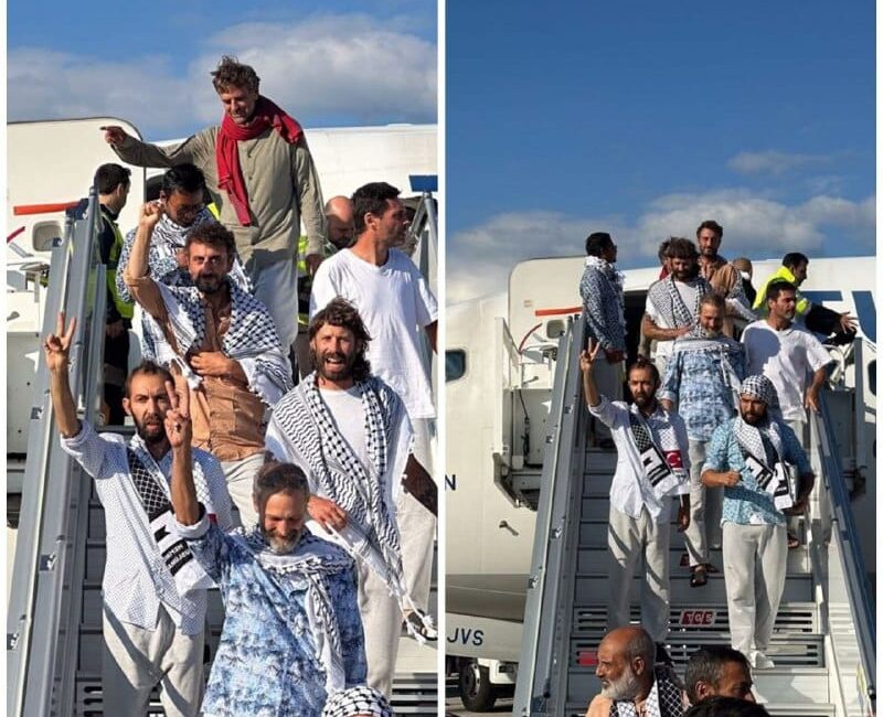 Küresel Sumud Filosu Aktivistlerinin Sağlık Kontrolleri Tamamlandı İSTANBUL / TEKHA İsrail