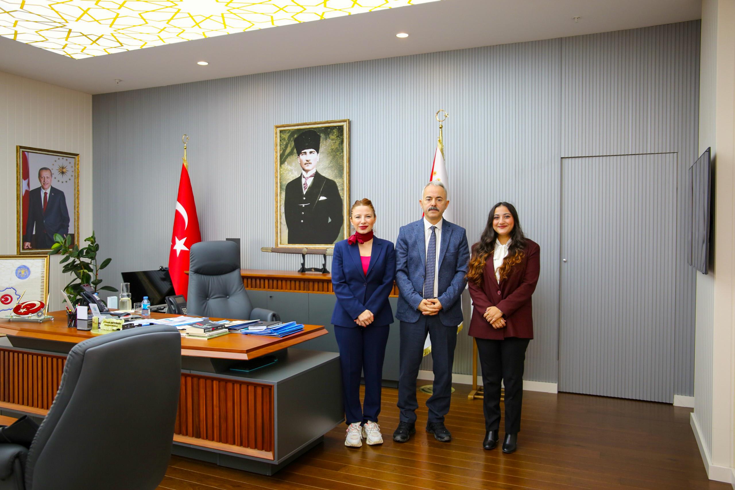 Tek Haber Ajansı Ekibinden Yalova İl Emniyet Müdürü Ümit Bitirik’e Ziyaret