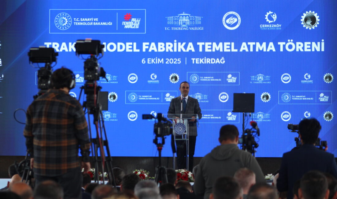 Bakan Kacır: Trakya Model Fabrika sanayinin dijital dönüşüm merkezi olacak Sanayi ve Teknoloji Bakanı