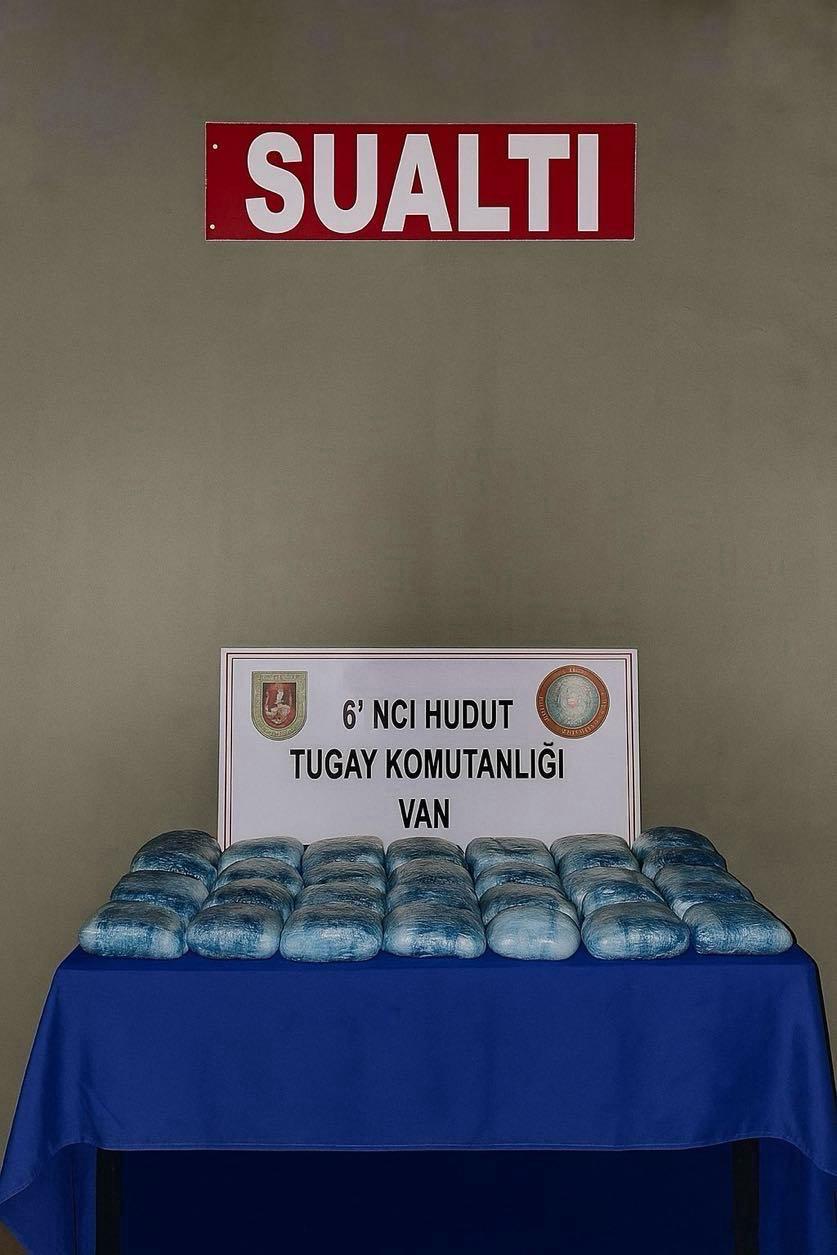 Van Hudut Hattında 31 Kilo Uyuşturucu Ele Geçirildi