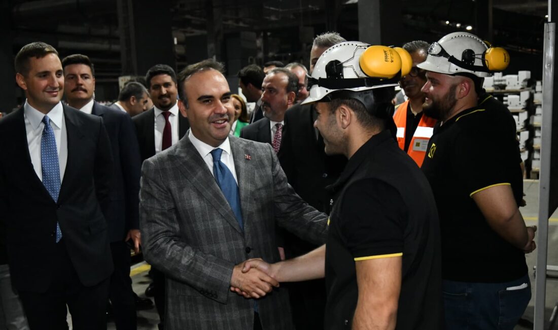 Sanayi ve Teknoloji Bakanı Kacır, Kutes Metal üretim tesislerini inceledi Sanayi ve Teknoloji Bakanı