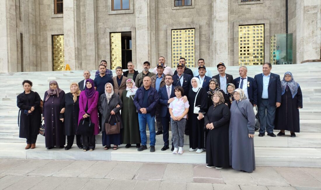 Şehit Yakınları ve Gazilerimizden Anlamlı TBMM Ziyareti CEM DAŞDELEN- KARS /