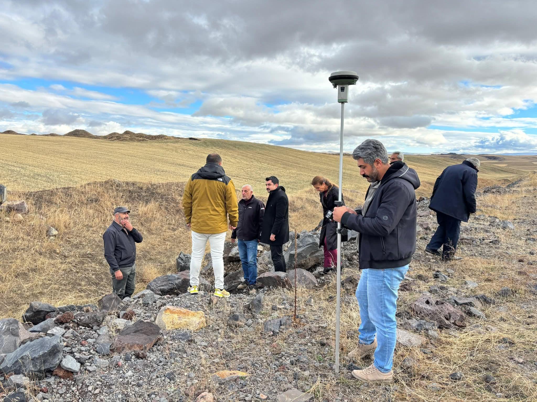 Çamçavuş Köyü’nde İçme Suyu Çalışmaları İçin Arazi İncelemesi Yapıldı