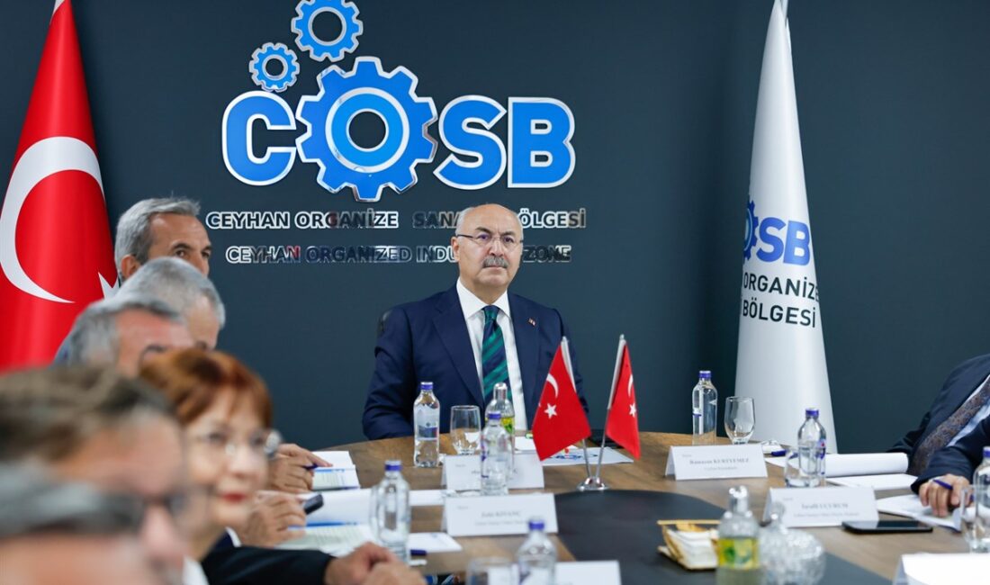 Ceyhan OSB Müteşebbis Heyeti Toplantısı Vali Köşger Başkanlığında Gerçekleştirildi ADANA / TEKHA