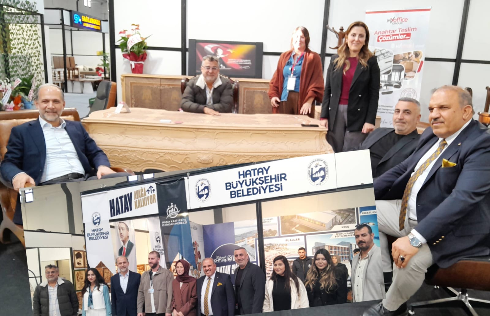 Hatay 4. Mobilya Fuarı’na Yoğun İlgi: Milletvekilleri Esnafla Buluştu