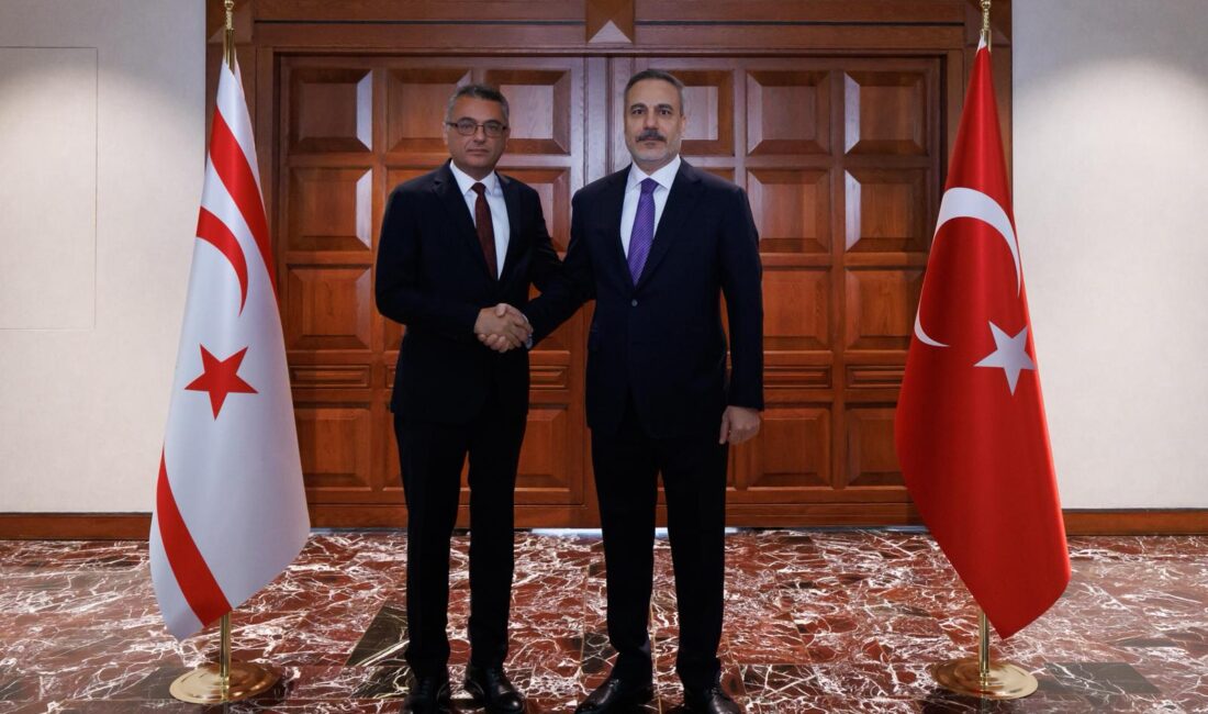 Hakan Fidan, KKTC Cumhurbaşkanı Tufan Erhürman ile Ankara’da Görüştü ANKARA / TEKHA